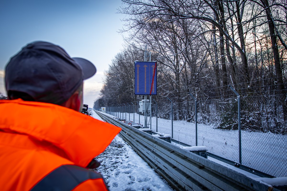 Anzeigesysteme für Rennstrecken