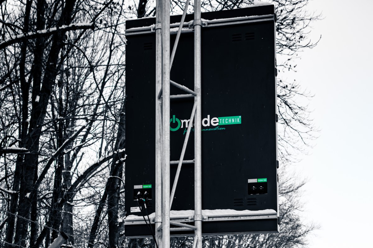 Anzeigesysteme für Rennstrecken