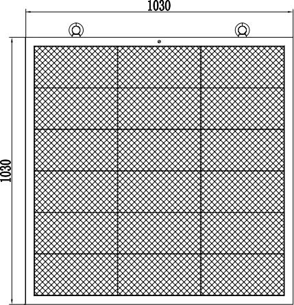 LED-Anzeigetafel 48X48 Technische Daten