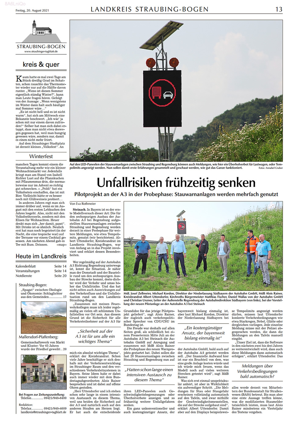 Unfallrisiken frühzeitig senken