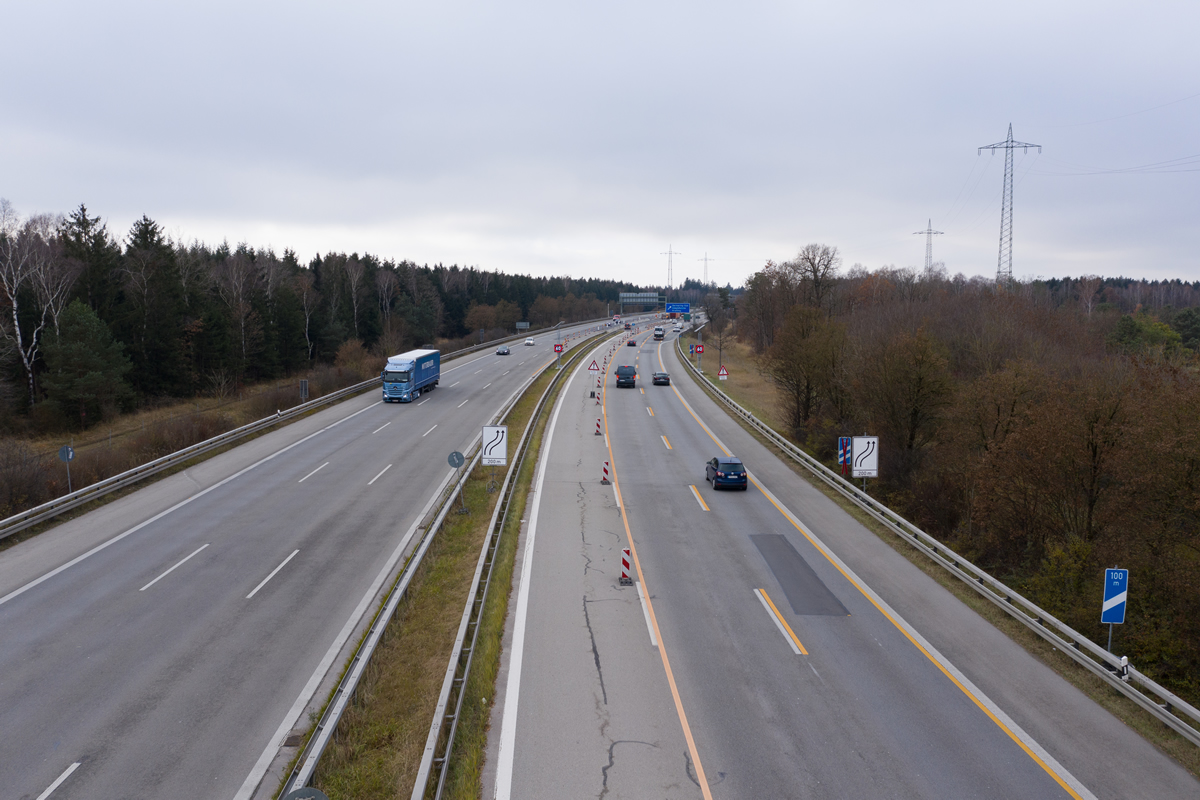 BAB A96 Oberpfaffenhofen