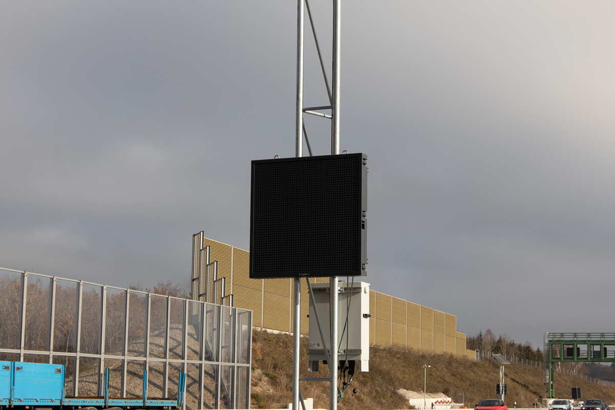 BAB A96 Oberpfaffenhofen Dynamische Umleitungsbeschilderung