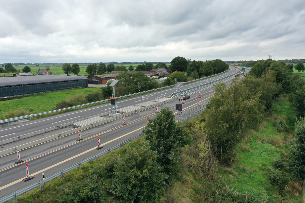 A280 Bunde LED-Wechselverkehrszeichen (WVZ)