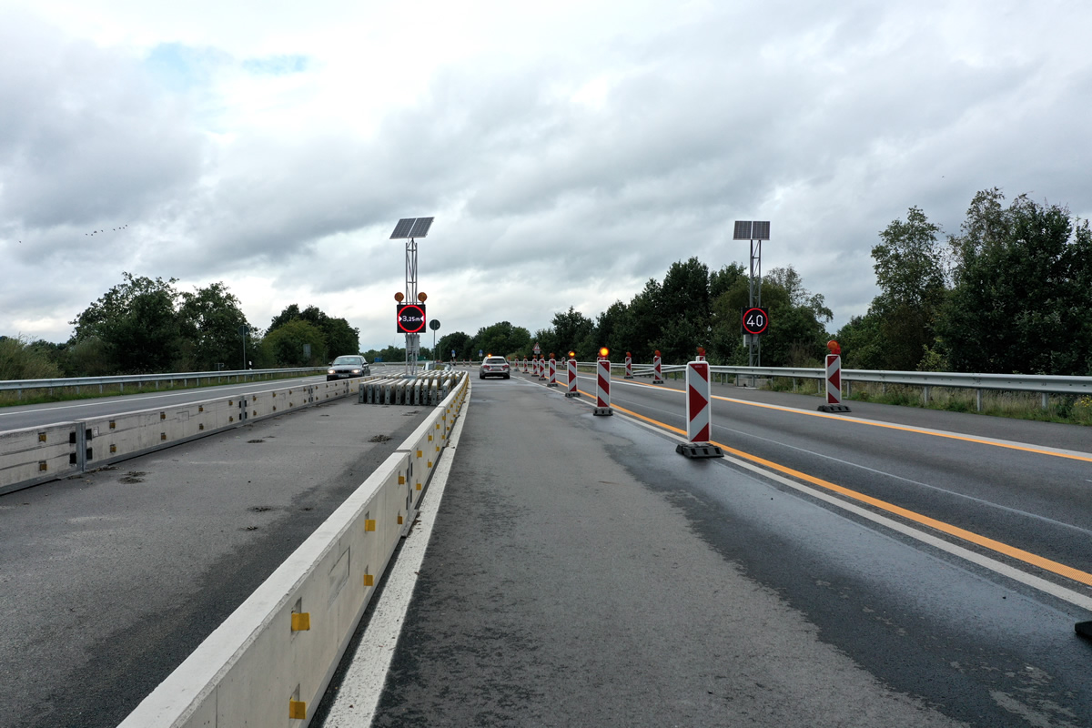 A280 Bunde LED-Wechselverkehrszeichen (WVZ)