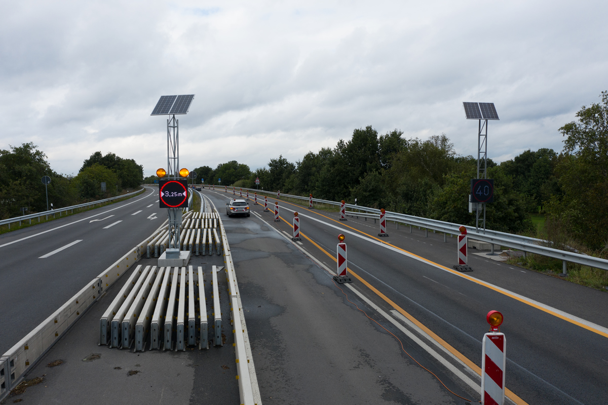 A280 Bunde LED-Wechselverkehrszeichen (WVZ)