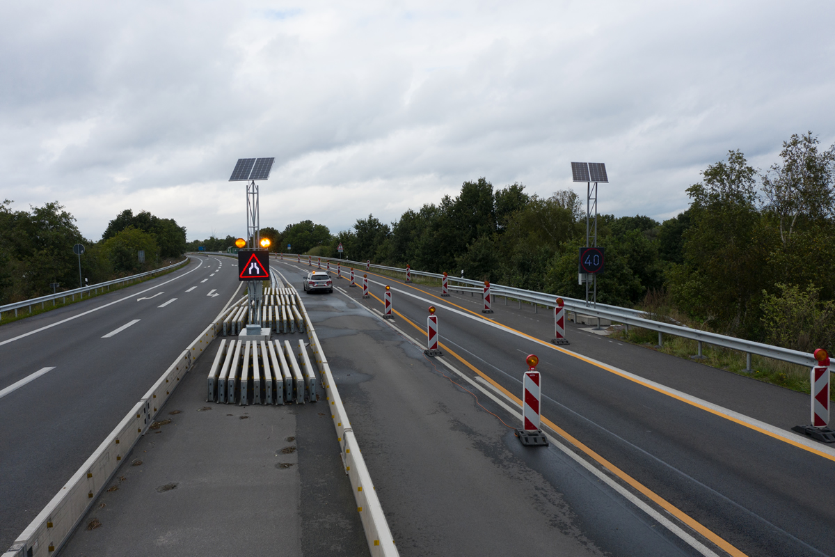 A280 Bunde LED-Wechselverkehrszeichen (WVZ)