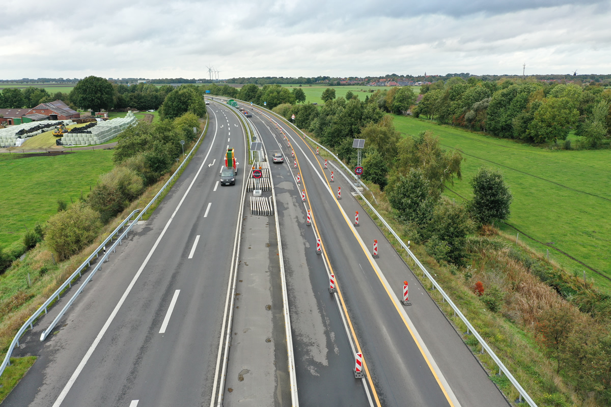 A280 Bunde LED-Wechselverkehrszeichen (WVZ)