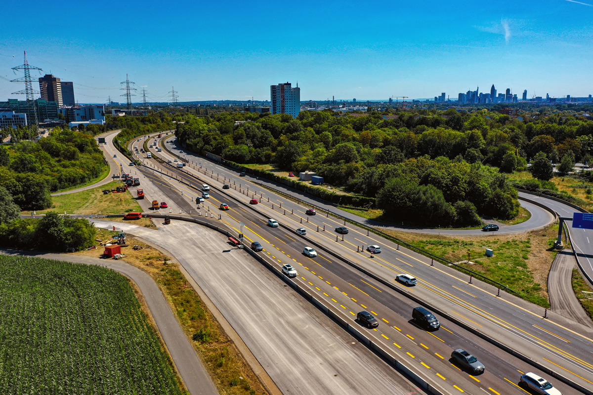 A66 Höchst-Eschborn LED-Wechselverkehrszeichen (WVZ)