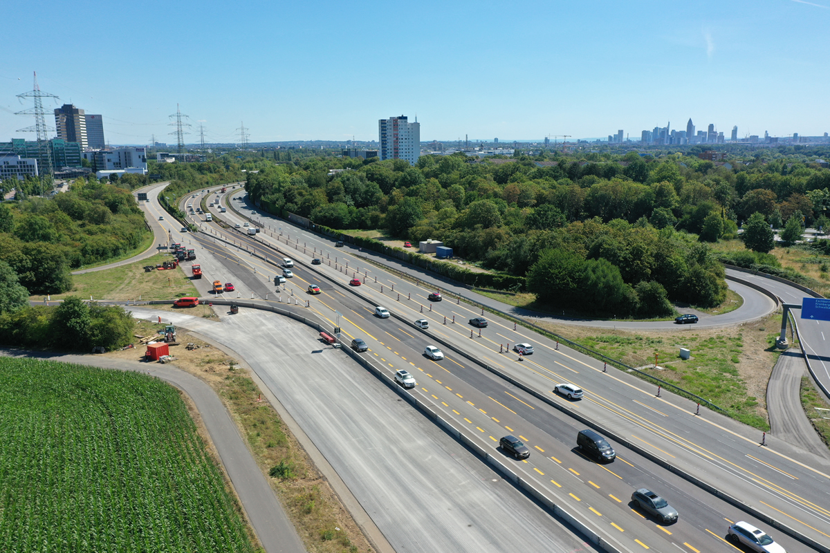 A66 Höchst-Eschborn LED-Wechselverkehrszeichen (WVZ)