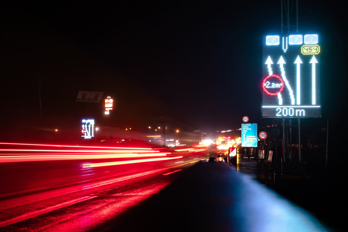 LED-Stauwarnanlage (mSWA)